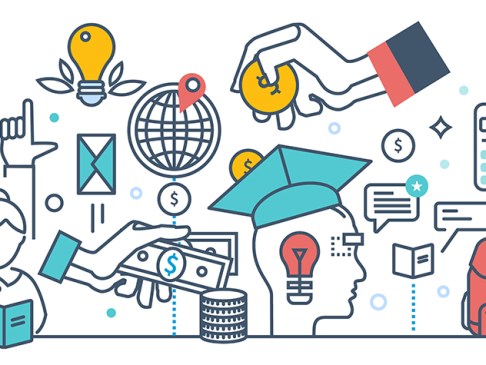 Education cost concept